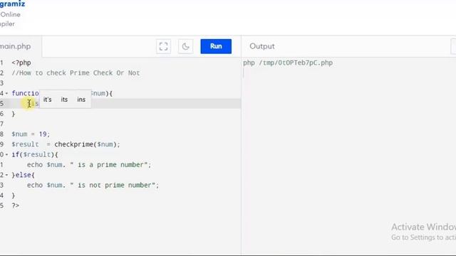 How to check prime number or not in php? смотреть онлайн
