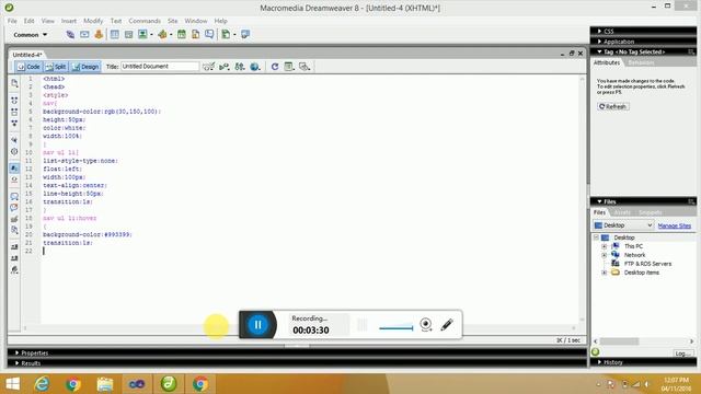 EASY TO CREATE A MENUBAR смотреть онлайн