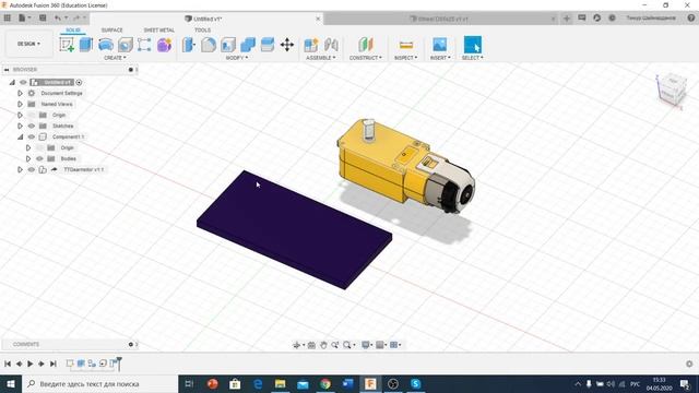 Fusion 360  Урок №7 - Работа сборками #Fusion360