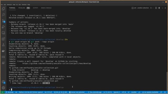 Release a New Version of the Ansible Collection смотреть онлайн