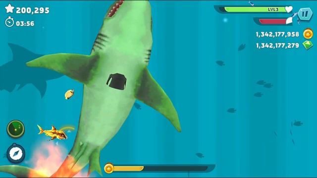 Hungry Shark Evolution - Bigger Monster Giant Toxic Tiger Shark New Skin Mod All 27 Sharks Unlocked смотреть онлайн