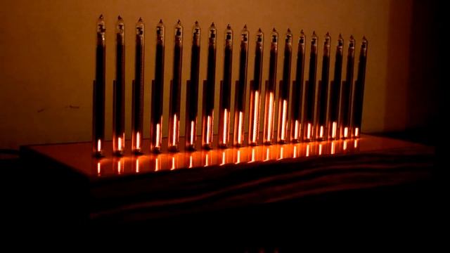 NIEXIE audio spectrum analyser on IN-9 tubes смотреть онлайн