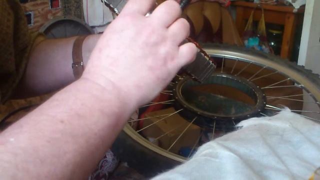 Ремонт мотор-колеса, пока не удачный смотреть онлайн