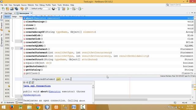 Delete data from sql server in Java смотреть онлайн