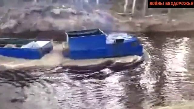 По бездорожью севера РОCСИИ на вездеходе ВИТЯЗЬ легендарный советский вездеход. смотреть онлайн