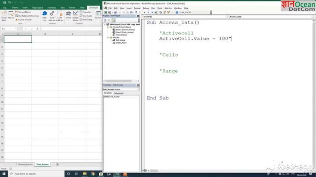 Reference Excel Cells in Macros смотреть онлайн