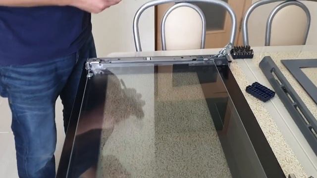 Как снять дверь, стекло и петли духовки BOSCH смотреть онлайн