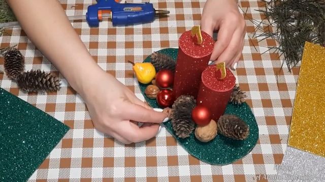Новогодние свечи своими руками смотреть онлайн