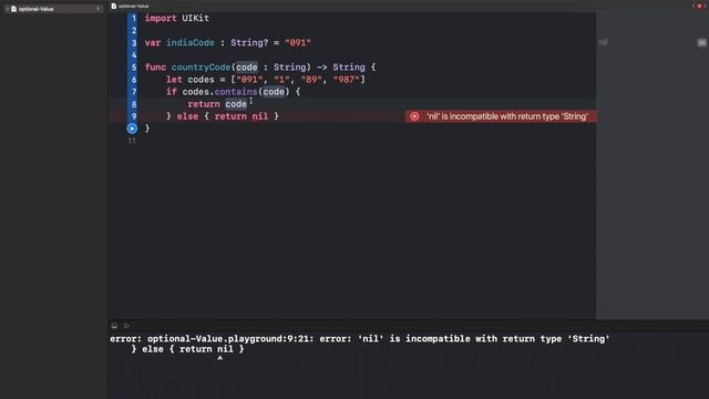 Optional & optional chaining in swift | Swift Tamil смотреть онлайн
