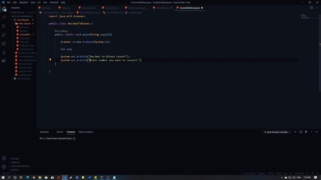 Simple Decimal To Binary Converter Using Java смотреть онлайн