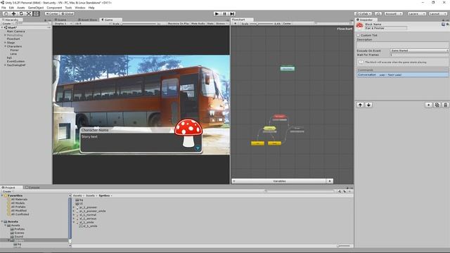 Создаем визуальную новеллу в Unity3D 5 [Урок 5] - Conversation System, Вопрос из группы