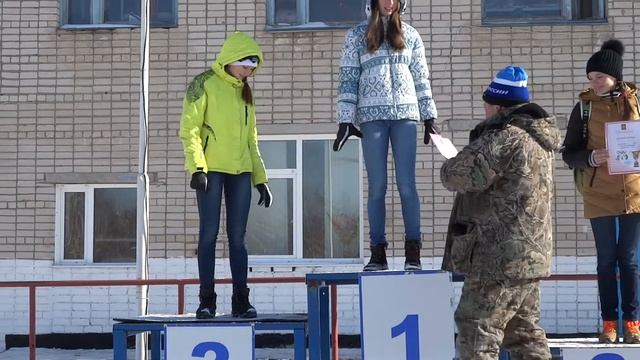 Награждение. Лыжня России. Заринск. смотреть онлайн