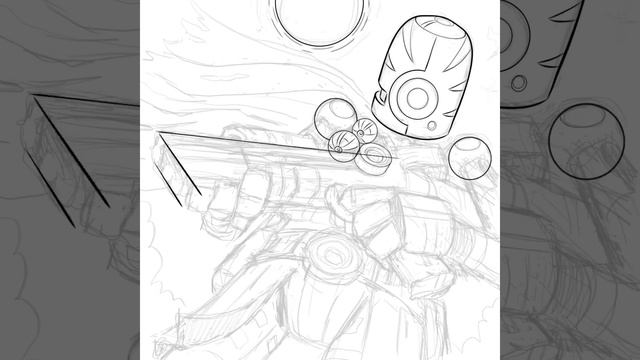 Adobe Fresco Drawing Process Bounty Hunter Droid смотреть онлайн