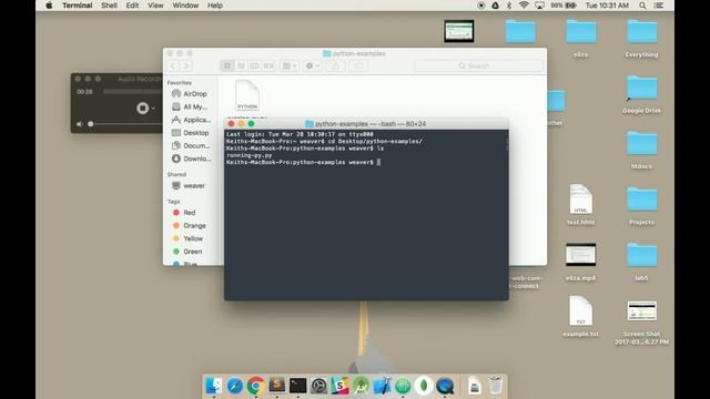 Running a Python File смотреть онлайн