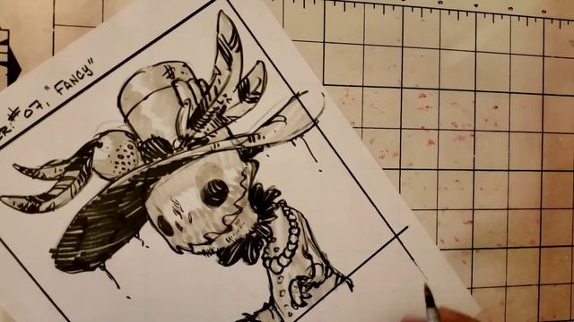Inktober Sketch #07, "Fancy" смотреть онлайн