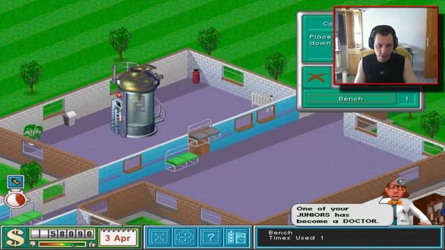 Let's Play Theme Hospital - Level 10 (Hard Difficulty)