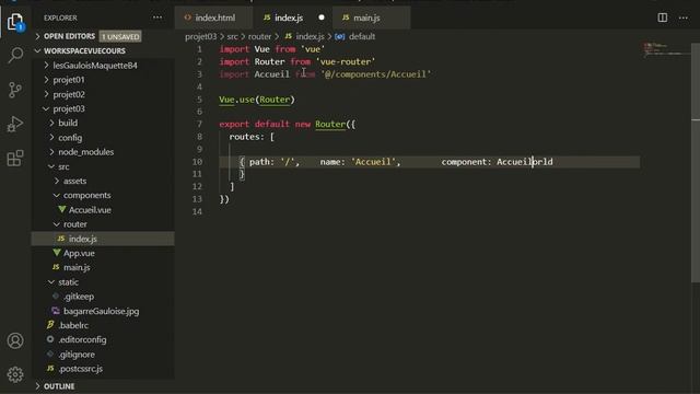 VueJS 17.01 Intégrer une application 02 éléments communs смотреть онлайн