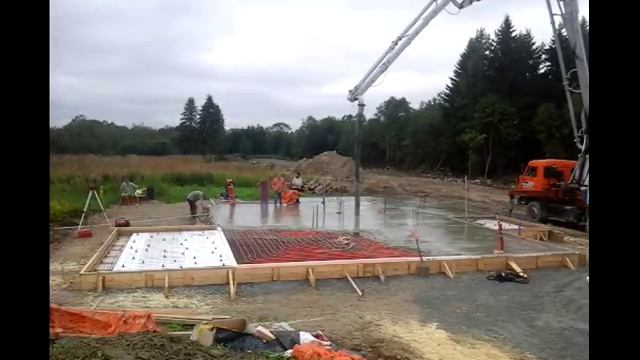 Укладка бетона УШП