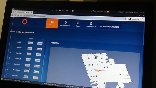 ROS Robot Web Interface | WebSocket | Roslibjs | ROS Navigation смотреть онлайн