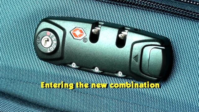 3 Steps on How to Set a TSA Combination Lock of Your Luggage смотреть онлайн