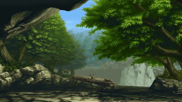 Pixel Forest Waterfall Live Wallpaper ✨ смотреть онлайн