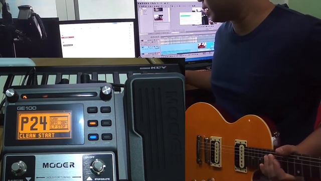 Multi Effect Mooer GE100 Loop Bass & Guitars