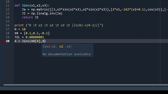Método de Broyden (Cuasi Newton) para ecuaciones no lineales en Python смотреть онлайн