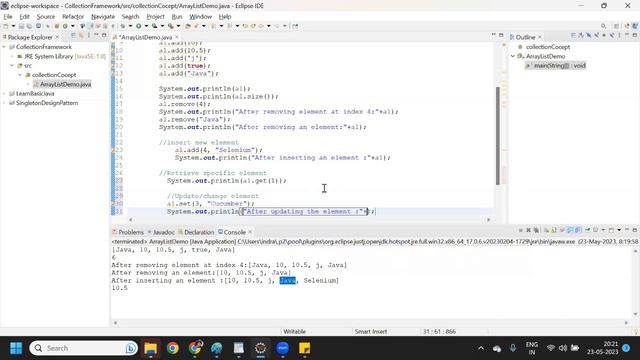 #4 Collection framework in java | ArrayList Concept | Arraylist methods in java | Hands-on смотреть онлайн