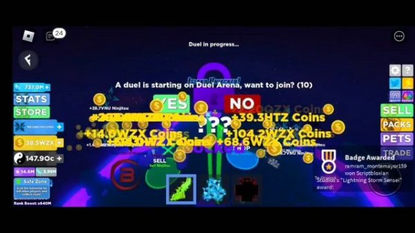 ROBLOX NINJA LEGENDS SCRIPTS(MOBILE,PC) (HYDROGEN,FLUXUS)• | Script on Description!