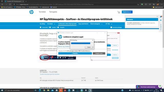 HP Pavilion 15 Cc516nh - 2LE41EA - F.42 Rev A UEFI BIOS Update