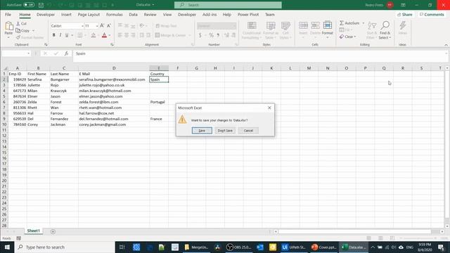 Uipath excel Merge and Unmerge cells activities (BalaReva) смотреть онлайн