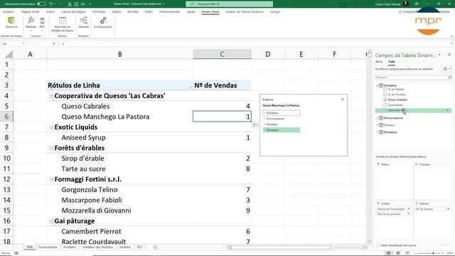 Como Criar Colunas Calculadas no Power Pivot (Fórmulas DAX no Excel) 4/5 смотреть онлайн