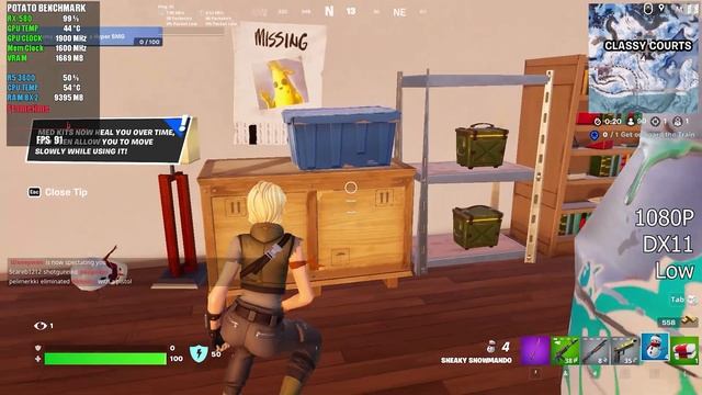 Fortnite Chapter 5 | VEGA 7 RYZEN 5 4650G\4600G 16Gb Ram смотреть онлайн