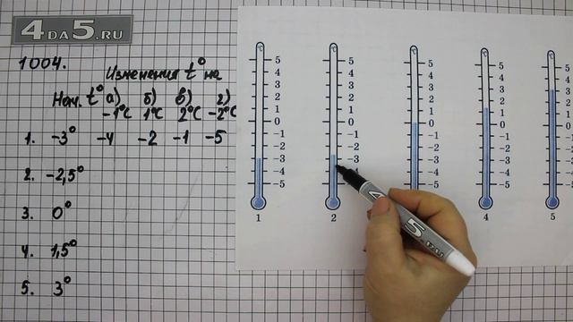 Упражнение 115 Учебник Часть 2 (Задание 1004) – Математика 6 класс – Виленкин Н.Я. смотреть онлайн