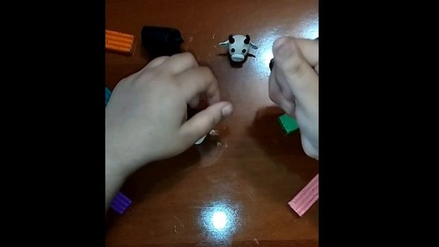 How To Make Beef From Plasticine/Делаем корову из пластилина/Plastilindan Sigir Yasash.
