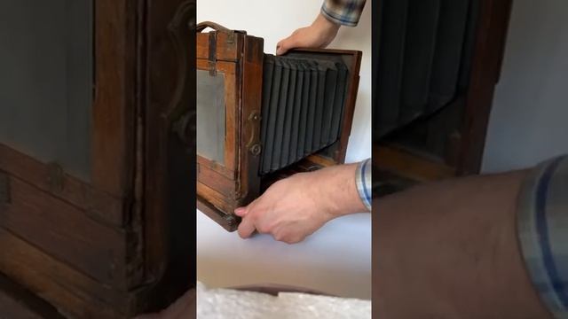 Antique Ancient Wooden OLD CAMERA 1900’s RARE! смотреть онлайн