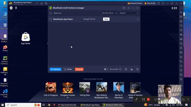 How to create multiple instance manager in BlueStacks 5 or Clones. смотреть онлайн
