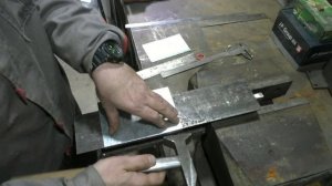 Виды фальцевых соединений. №2 Двойной лежачий фальц