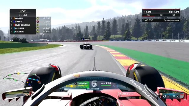 ШАНСЫ НА ПОБЕДУ ЕСТЬ! - Карьера F1 22 #78 смотреть онлайн