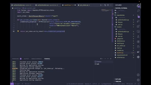 สอน Fast API with Python Language (สร้าง API ด้วย FastAPI กับ ภาษา Python) - Live Day3 смотреть онлайн