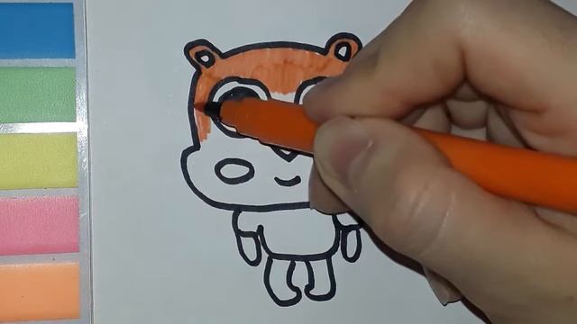 Как нарисовать медвежонка. How to draw a cute bear. Cómo dibujar un oso de peluche. смотреть онлайн