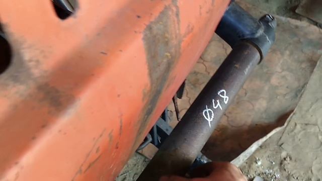 Обзор самодельной навески для трактора Т-16 смотреть онлайн