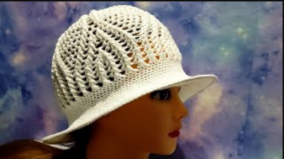 ЛЕТНЯЯ ШЛЯПКА КРЮЧКОМ на любой размер. Шляпка для начинающих, подробный М.К. (720p).mp4 смотреть онлайн
