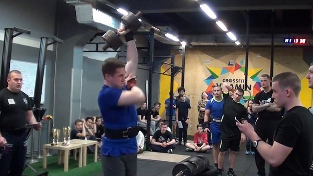 Исаков Дмитрий (бревно 70, гантель 45, 50) смотреть онлайн