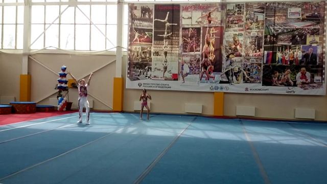 Акробатика. Маметмурадова Зохре, Усик Иван, Белгород. Покровское, 25.04.2016