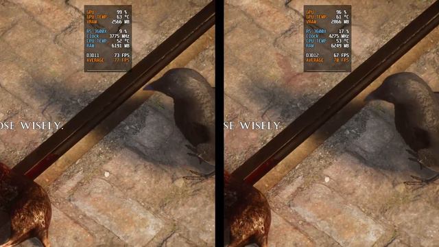 The Devil in Me DX11 vs DX12 смотреть онлайн