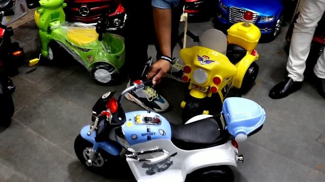 Kids car & bike market in Hyderabad | Rs-800/- ?? |Toy market | Kids battery operated car смотреть онлайн