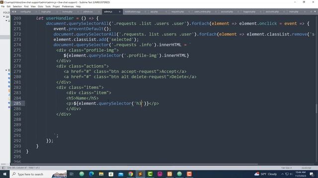 PART 23 - CHAT APP Live Chat Advanced System PHP JavaScript Ajax Html CSS смотреть онлайн