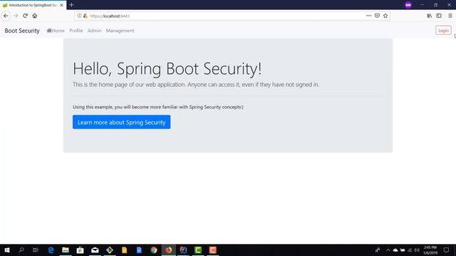 [Spring Boot Security] #26 - Spring Security Thymeleaf Integration смотреть онлайн
