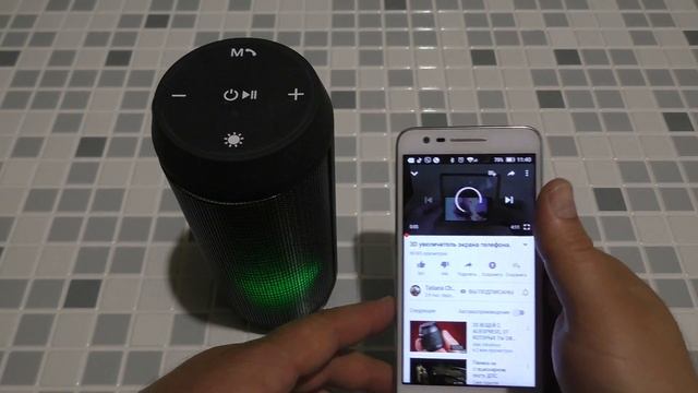 Как подключить блютус колонку к телефону. смотреть онлайн